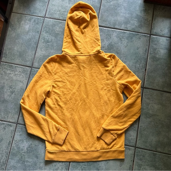 Victoria’s Secret PINK Bright Yellow Zip Hoodie Sweatshirt - Picture 3 of 7